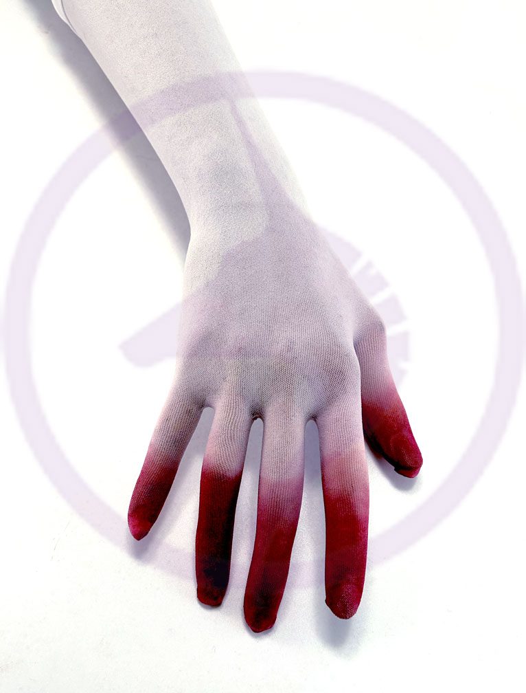 RED INK (WHITE) - SECOND SKIN GLOVES